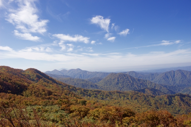 夏油高原 県道122号