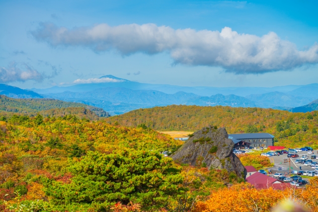 須川温泉・栗駒山 国道342号