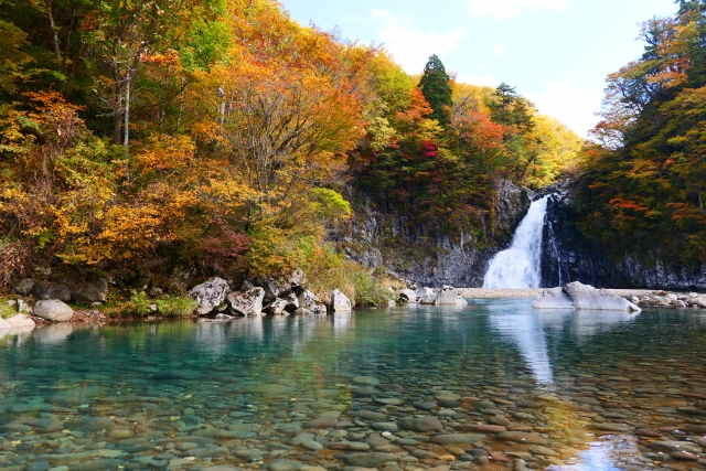 法体の滝・鳥海高原 県道70号
