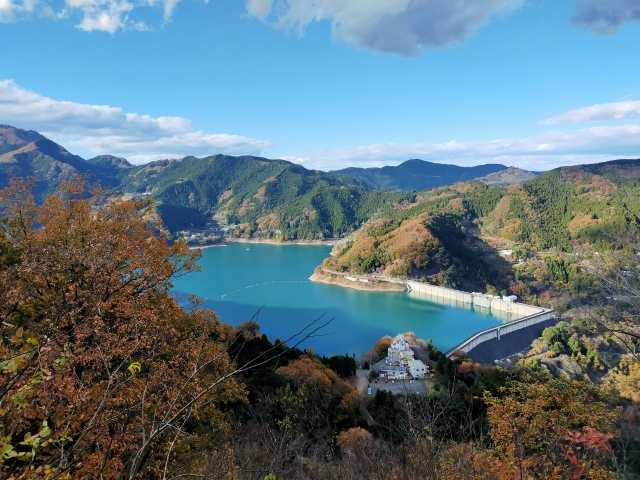 神流湖 国道462号