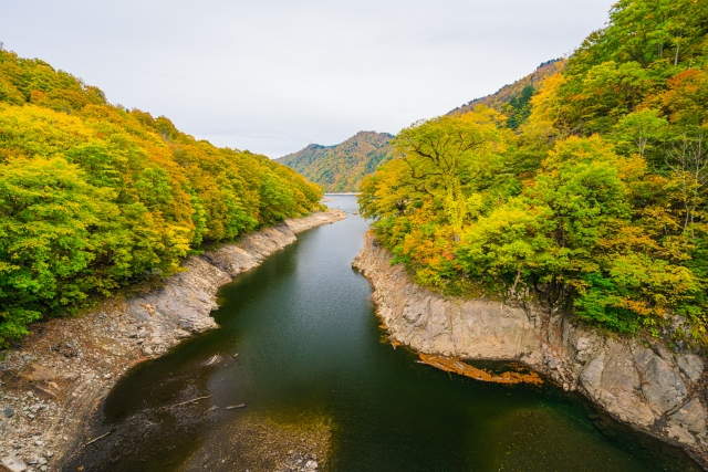 奥只見 国道352号 樹海ライン (枝折峠)
