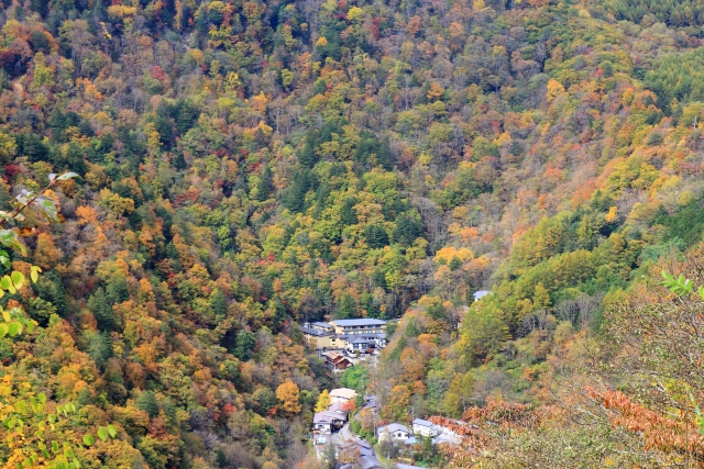 白骨温泉