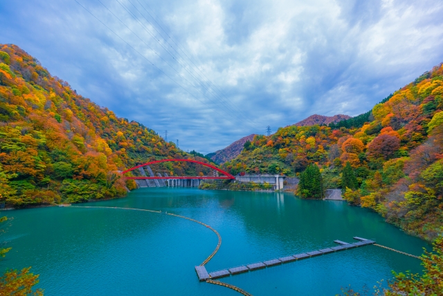 黒部峡谷 宇奈月 県道14号