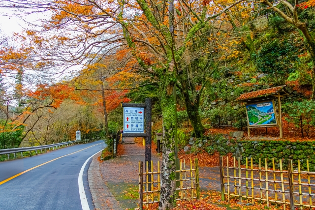 周山街道 国道162号