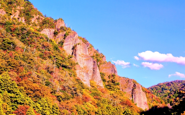 立久恵峡 国道184号
