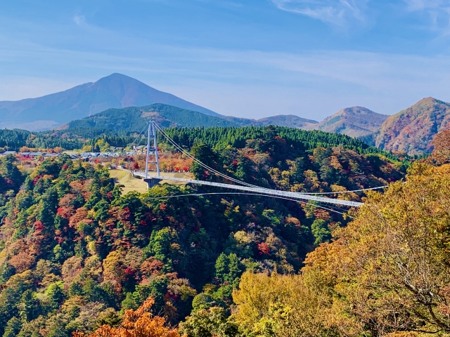 九酔渓・九重夢大吊橋 県道40号