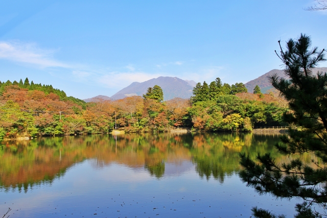 雲仙 仁田峠循環道路 (池の原入口・一方通行)
