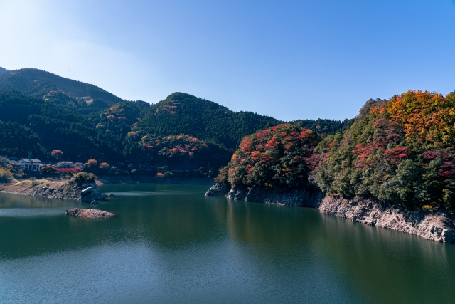 日向神峡 国道442号